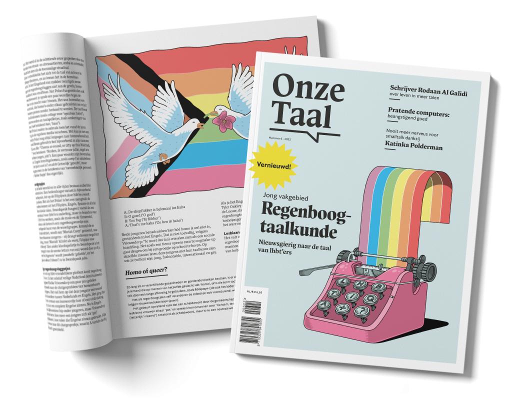 Vrhl Content en Creatie Gloednieuw ontwerp voor Onze Taal!